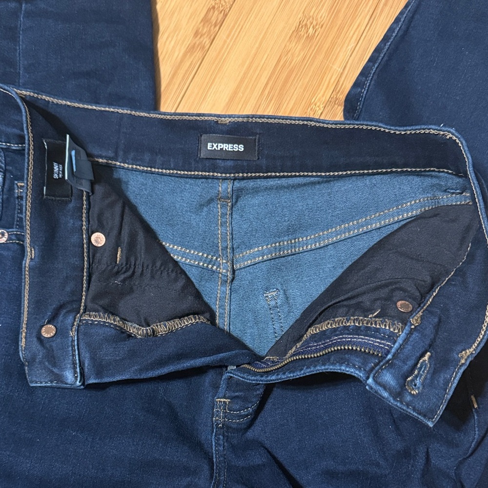 Express Women’s Navy Skinny Jeans